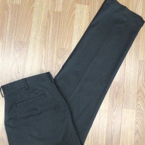 36x32 NIKE GOLF DRI-FIT REGULAR FIT PANTS POLY/SPANDEX BLACK Sz 36W x 32L